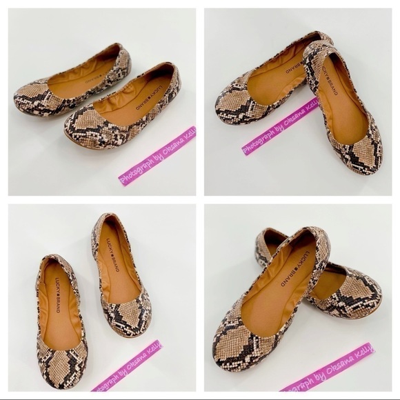 Lucky BRAND Lp-erin Women's Ballet Flat Size 6.5 - Picture 3 of 7